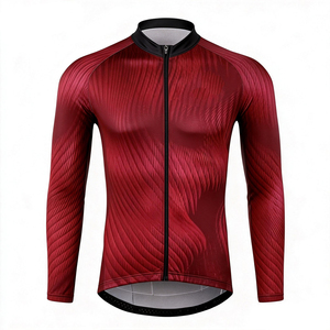 Jersey de Ciclismo Personalizado con Logotipo para Competencia al Aire Libre, Jersey de Ciclismo Profesional para Hombre, de Secado Rápido, Absorbente de Humedad, para Verano - Product Image 1