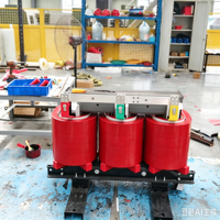 Transformateur de puissance sec intérieur/extérieur IP20-IP43, résistant à l'humidité et à la corrosion, boîtier métallique en acier inoxydable 400V