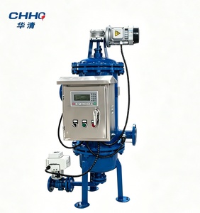 Filtre vertical autonettoyant en <span class=keywords><strong>acier</strong></span> au carbone/<span class=keywords><strong>acier</strong></span> inoxydable, équipement <span class=keywords><strong>de</strong></span> filtration d'eau à rinçage automatique - Product Image 1