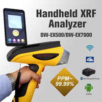 Analizador Portátil de Minerales XRF DW-EX7000 con Detector SDD para Pruebas In Situ de Oro, Plata y Cobre en Minerales