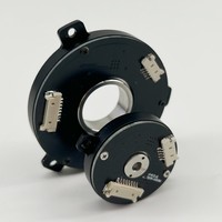 Encodeur photoélectrique inductif ultra fin de 10mm d'épaisseur HUAYUE, encodeur de valeur absolue 16 bits 18 bits