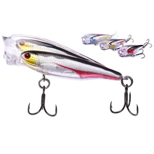 75mm 12g Popper Wobblers Fishing Lures Multi Jointed Swimbait Hard Bait Fishing Tackle For Bass Isca Crankbait