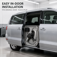 Pièces automobiles Volkswagen Sharan pour atelier 4S spécialisé : Modification de porte latérale coulissante électrique pour installation