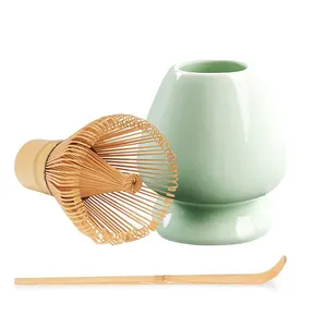 Newell Matcha Garde 100 Tanden Bamboe Thee Lepel Japanse Hoge Kwaliteit Hand Gehouden Matcha Mengen Garde Voor Chasen