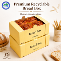 Cajas Corrugadas Biodegradables y Ecológicas Personalizadas con Forro de Esponja para Pasteles, Galletas, Donuts y Pan - Empaque al por Mayor con Logotipo Personalizado