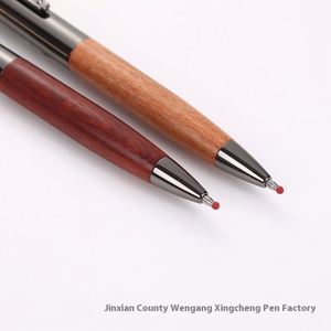 In-Stock Sandalwood Signature <b>Retractable</b> Gel <b>Pen</b> Corporate Office Metal Ballpoint <b>Pen</b> with Engraved Logo for Conference Gift - Product Image 2