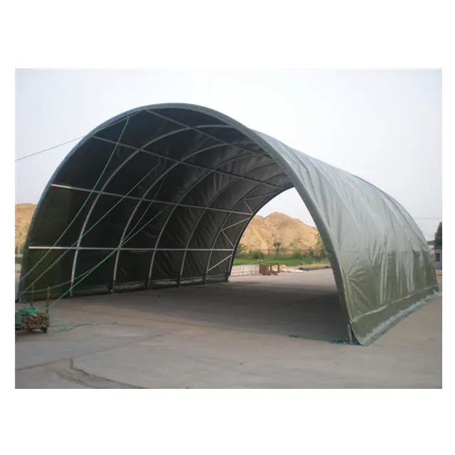 Kuppel PVC Stoff 40 Fuß 20ft Container Shelter