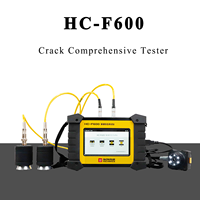 Detector de Defectos por Ultrasonido para Concreto de Doble Canal HC-F600 con Pantalla LCD a Color de 5 Pulgadas, Almacenamiento de 16 GB, Protección IP55 y 1 Año de Garantía