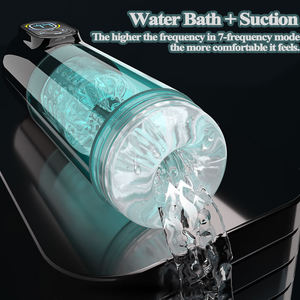 <span class=keywords><strong>2.</strong></span> Nesil Çok Fonksiyonlu Elektrikli Emiş Titreşimli Penis Büyütme Vakum Pompası Erkekler İçin Şarj Edilebilir Mastürbasyon Kabı - Product Image 2