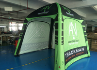 Tente gonflable modulaire TianYi Tech |   Tente d'événement extérieur avec structure en TPU, installation rapide et gonflables publicitaires personnalisés