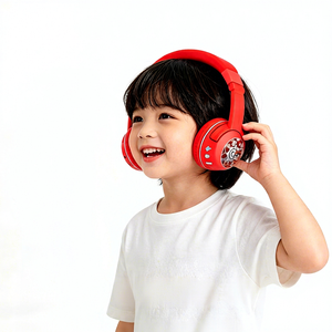 หูฟังบลูทูธสเตอริโอสำหรับเด็ก BuddyPhones, ชุดหูฟังไร้สายสำหรับการเรียนคอมพิวเตอร์และการเล่นเกมสำหรับเด็ก - Product Image 1