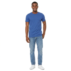 Camiseta Unisex de Manga Corta, Jersey Sólido, Transpirable, Personalizable con Impresión, de Alta Calidad, Corte Regular - Product Image 1