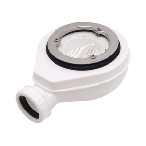 GUIDA 71800201 Drain de <span class=keywords><strong>douche</strong></span> à écoulement rapide, bac de <span class=keywords><strong>douche</strong></span> rond pour salle de bain, bac de <span class=keywords><strong>douche</strong></span> facile à <span class=keywords><strong>nettoyer</strong></span>, <span class=keywords><strong>siphon</strong></span> - Product Image 4