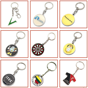Llavero de metal con logotipo personalizado para regalo recuerdo turístico - Product Image 2