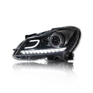 Kit de Reequipamiento de Faros Delanteros para Automóviles Universal Racing Car BQD03, Conjunto de Faros Delanteros LED para Mercedes-Benz W204 2011-2014 - Product Image 3