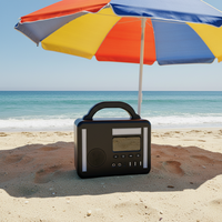 Alimentation mobile portable solaire de grande capacité 300W, prix correct, stockage d'énergie, alimentation mobile, adaptée aux travaux de relevés et d'entretien