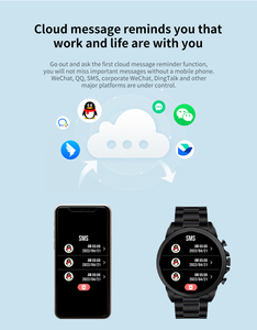 Smartwatch <span class=keywords><strong>Simba</strong></span> C08 2022 con Schermo Rotondo Touch, Monitoraggio Frequenza Cardiaca, Fitness Sportivo, Compatibile Android e iOS, Orologio Intelligente da Uomo - Product Image 4