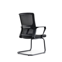 Chaises de bureau empilables économiques pour salle d'attente, sans roulettes, pour invités et cadres
