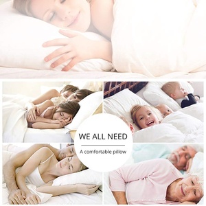 Customized High Quality Polyester Standard Soft <strong>Pillow</strong> Bed <strong>Flat</strong> Comfortable <strong>Pillows</strong> for Sleeping - Product Image 6
