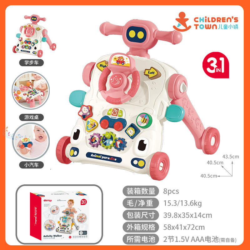 Steering wheel/3-in-1-red