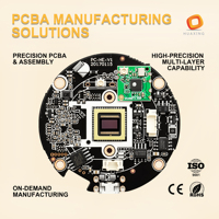 Assemblage rapide de PCB et PCBA OEM, service de prototypes SMT et DIP, ISO, faible MOQ pour échantillons R&D urgents