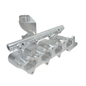 Custom 5 Axis CNC <b>Machining</b> Part CNC Machined Aluminum Intake Manifold Precision Engine Component for Racing Car Parts - Product Image 5