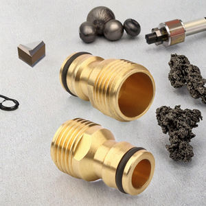 Raccords de tuyauterie en laiton avec filetage BSP NPT, traitement de surface lisse, acier au carbone, connexion mâle-femelle pour applications d'eau et de gaz - Product Image 3