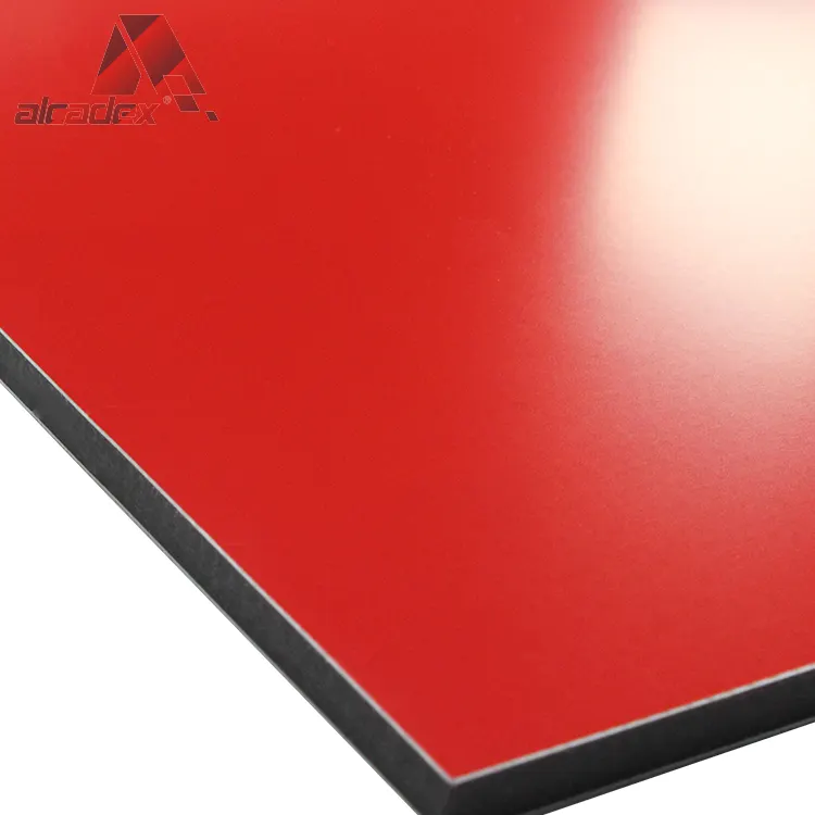 Red PVDF Aluminum Composite Panel