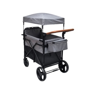 Produits personnalisés pour animaux de compagnie chariot durable de grande capacité pour animaux de compagnie avec rampe pour le camping de voyage pour animaux de compagnie - Product Image 3