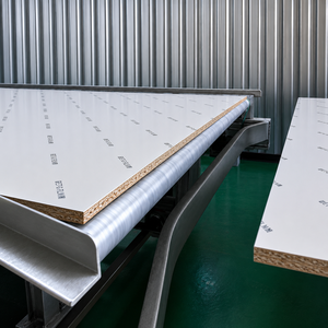 Panneau de particules stratifié PET de première qualité, surface mate anti-rayures, pour la construction de meubles de <span class=keywords><strong>bureau</strong></span> - Product Image 5