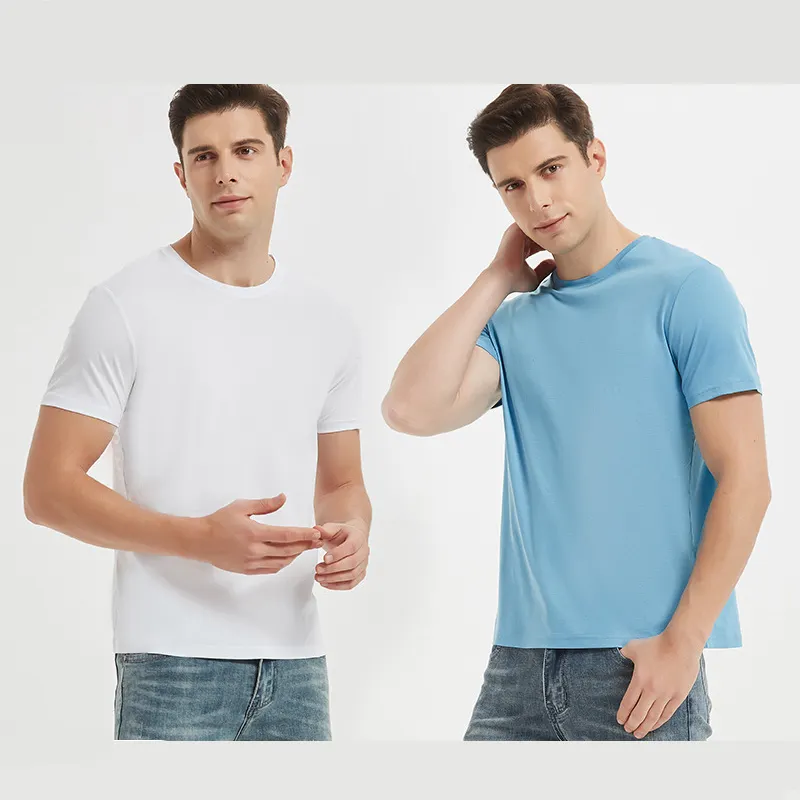 Unbranded Cheap Wholesale Tshirt Cut N Sew Blank Yellow Tshirt De Hombres Luxury Cool 230Gsm Shirt Men T Shirt For Men Summer