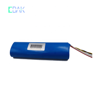 تخصيص 18650 2s ليثيوم ليثيوم أيون بطارية قابلة للشحن حزمة 7.4v 2000mah/2200mah/2600mah/5600mah