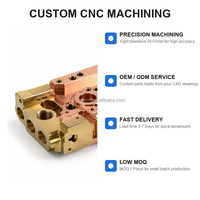 Pièces électroniques sur mesure usinées CNC, aluminium, cuivre, laiton, polissage de précision, faible MOQ, fabricant