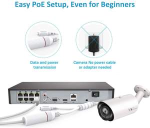 High-end HIK uyumlu 12MP ColorVu tam renkli açık CCTV IP kamera dahili mikrofon insan vücudu/araç algılama - Product Image 2