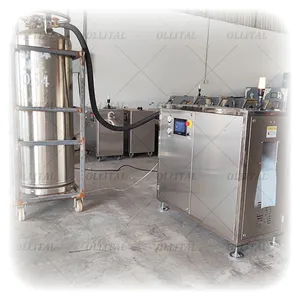 OLLITAL Machine Producing Dry Ice Small Dry Ice Making Machine Granulated Dry Ice Pelletizer Machine
