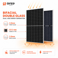 Module photovoltaïque grand format N-Type bifacial double vitrage 132 demi-cellules 710W pour système solaire à grande échelle
