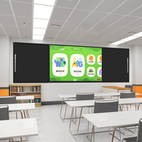 Tableau numérique interactif intelligent LED 75 pouces BRIGHT PICTURE, tactile 20 points, équipement éducatif pour salles de classe, infrarouge