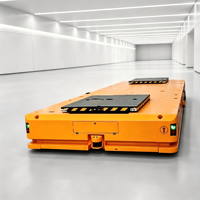 Chariot de transfert automatique intelligent à guidage sur rail (RGV) pour la manutention de palettes en usine et atelier