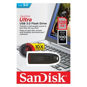 Clé USB Type-A 128 Go ULTRA 3.0 Noire SDCZ48 128G U46 - Product Image 2