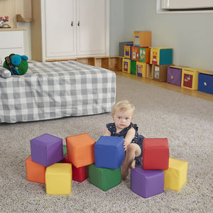 Jouet éducatif et amusant, 12 pièces, blocs de construction en mousse sûrs et doux pour les tout-petits - Product Image 6