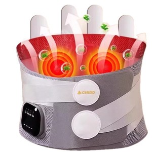 Zhigao Massage Belt Rechargeable Intelligent <b>Temperature</b> <b>Control</b> Lumbar Support With Heating Function Infrared Therapy - Product Image 2