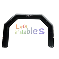 Arche publicitaire gonflable en bâche PVC pour promotion extérieure, ligne de départ/arrivée gonflable pour événements