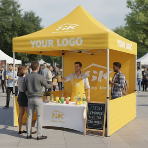 Le Migliori Tende per Esposizioni Resistenti e Impermeabili 3x6m con Telaio in Alluminio, Stampa Personalizzata, Economiche, Pieghevoli, Pop-up, Gazebo Pubblicitario - Product Image 1