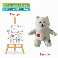 Peluche personnalisée en gros : Hibou rond avec lunettes, figurine de dessin animé, collection Anime, jouet Labrador, peluche Hoppo sur mesure