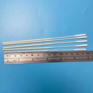 नेज़ल सैंपल कलेक्शन स्वैब 150 मिमी नायलॉन फ्लॉक्ड कॉटन बड ब्रेकप्वाइंट के साथ - Product Image 5