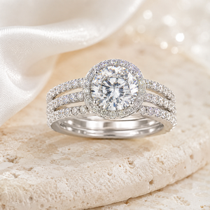Elegant Engagement Ring for Women European American Bridal Fashion Finger Jewelry - Product Image 3