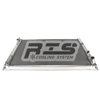 Radiateur de course à 2 rangées en alliage d'aluminium pour 2015 pour H0nda pour véhicules Civ-ic FC1 FK7 1.5T