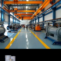 Peinture époxy pour sols, transparente comme du cristal, résistante à l'usure, antidérapante, pour la maison, le garage, l'usine, l'atelier, le béton