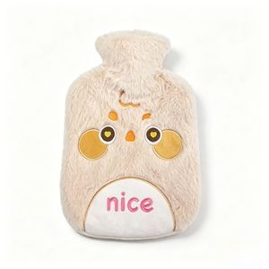 Couvre-bouteille d'eau chaude en fausse fourrure douce 2L, amovible, motif animal mignon et confortable, pour soulager la douleur et les crampes menstruelles, idéal comme cadeau - Product Image 4