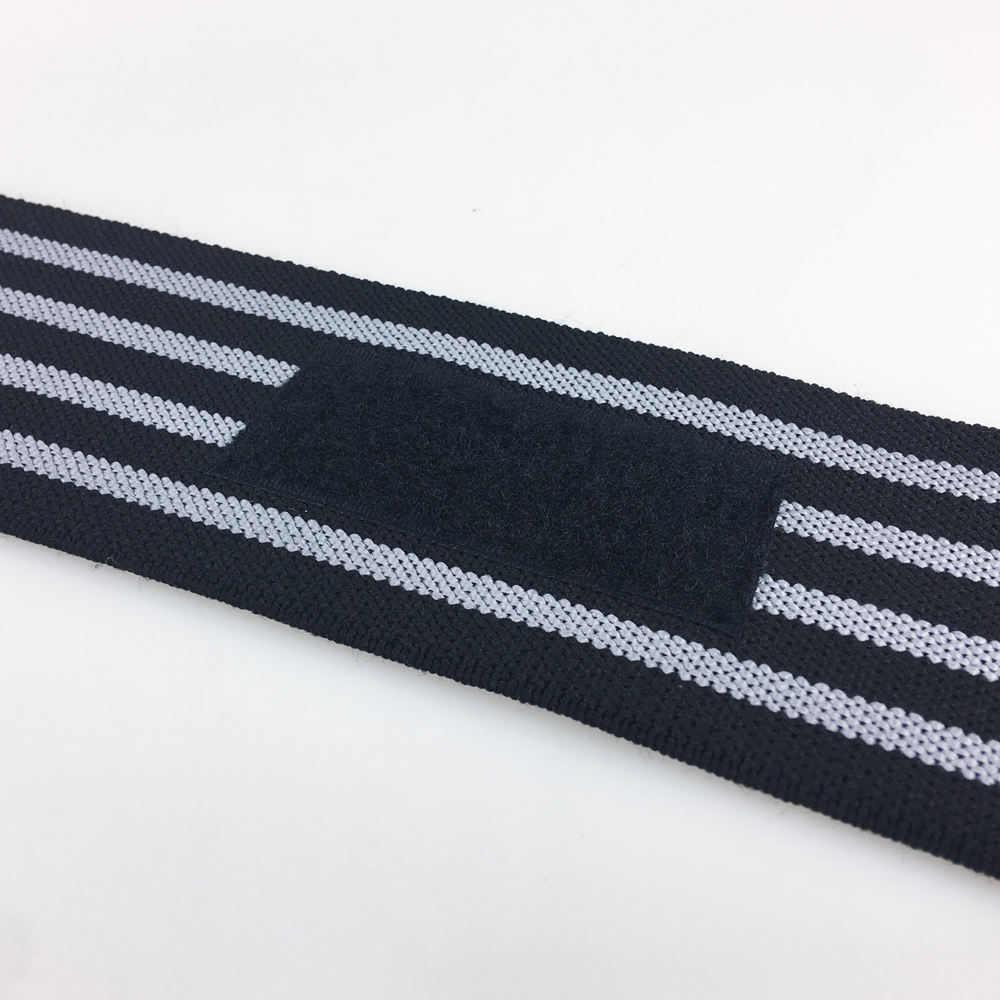 Bande noire et grise (une paire)